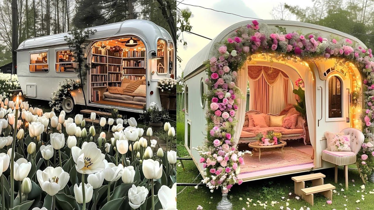 🌼 VINTAGE CAMPER DESIGN & DECOR IDEAS TO INSPIRE: Update & Renovate Your Camper with Classic Look