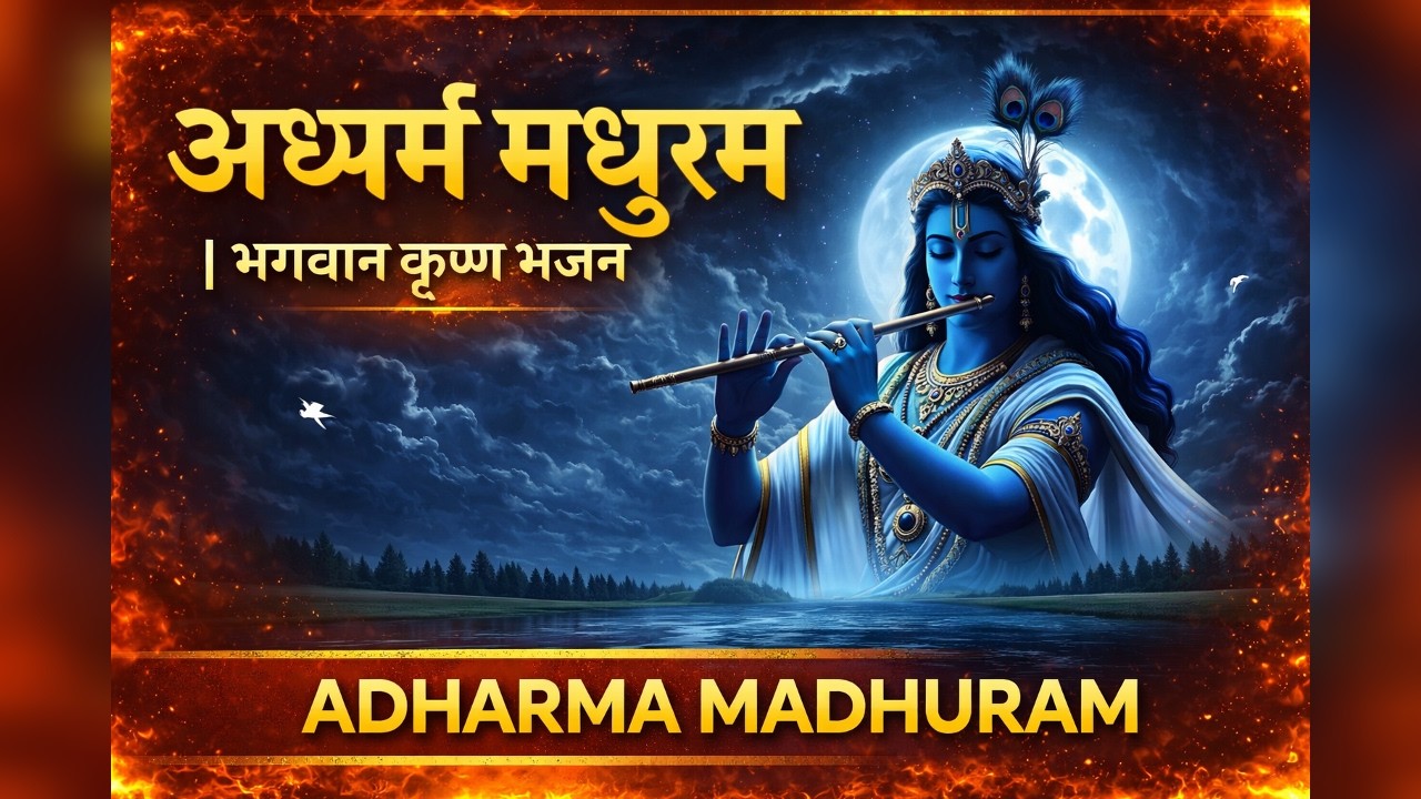 Adharam Madhuram | Lord Krishna Bhajan | Soulful Devotional Song