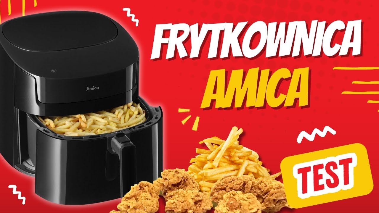 Test Amica AFD 5010🍟 Niedroga Frytkownica Beztłuszczowa✅