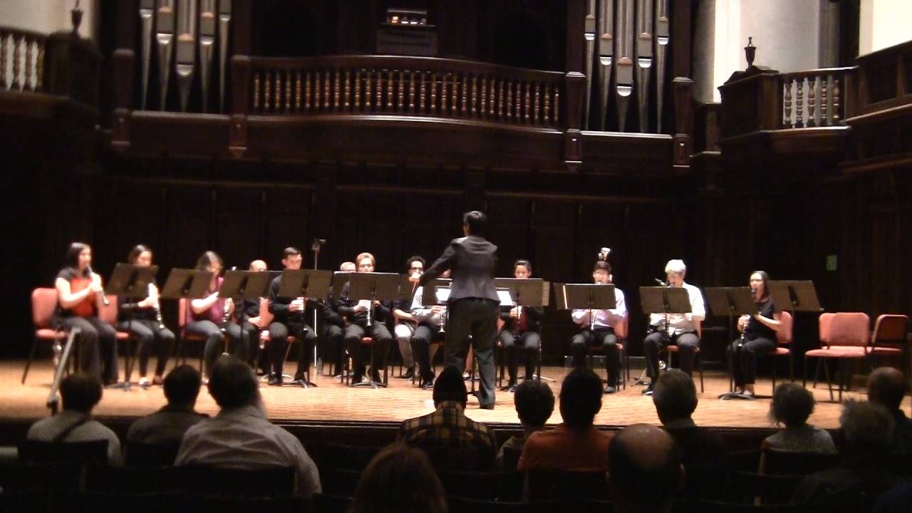 2016  Claremont Clarinet Festival  Spyridon Rouvas, Five Greek Images, Wendy Mazon, Conductor