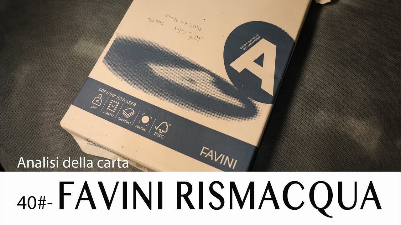 40 carte e scrittura - Rismacqua Favini A4