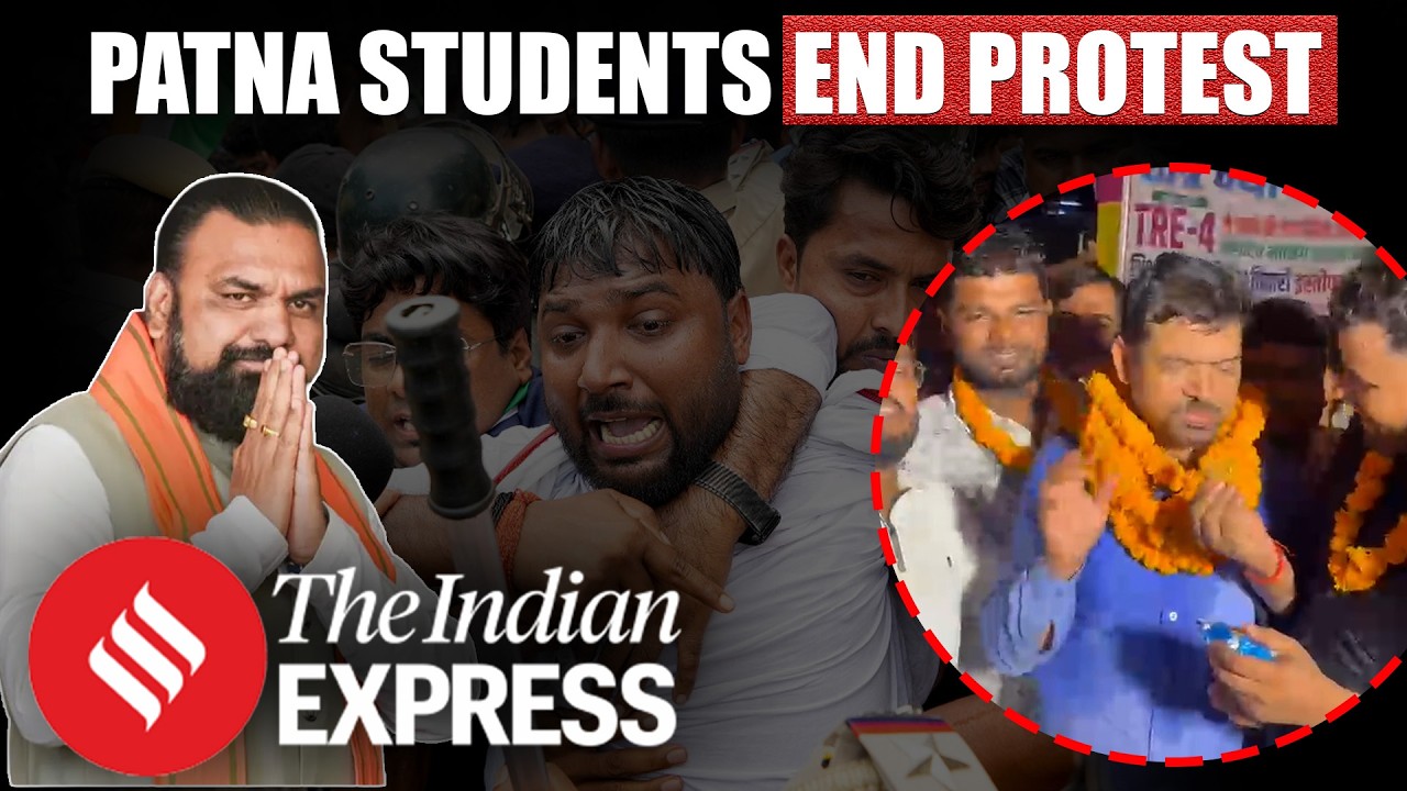 Bihar CM Agrees To Patna Protesters' Demands