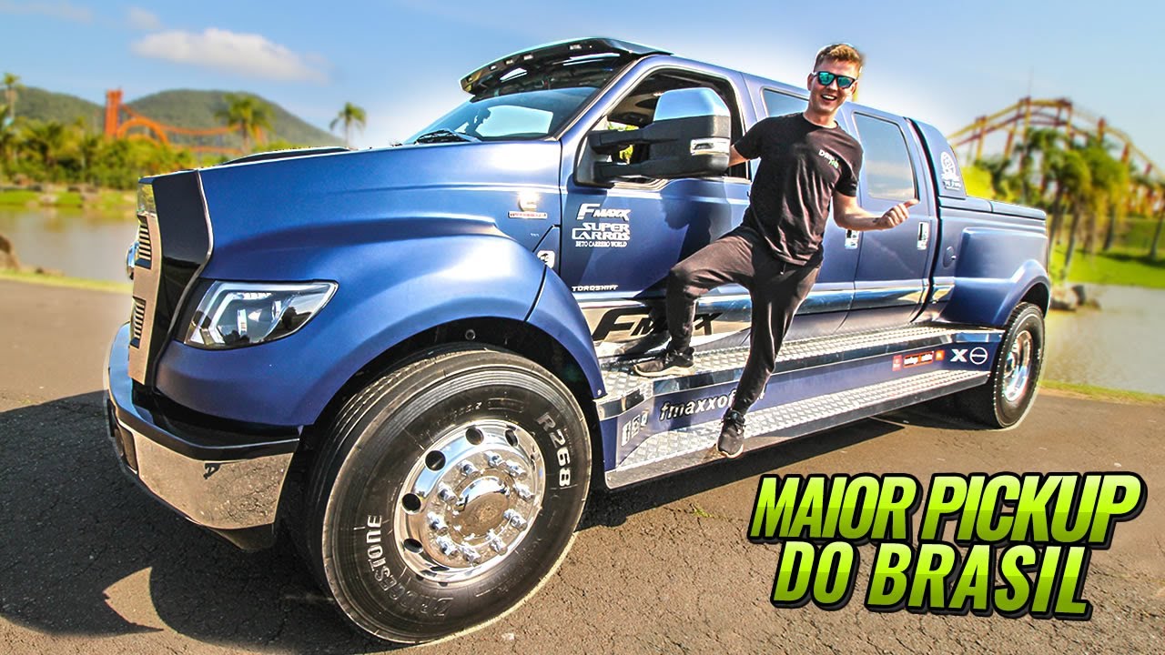 DIRIGI A MAIOR PICKUP DO BRASIL F-MAXX