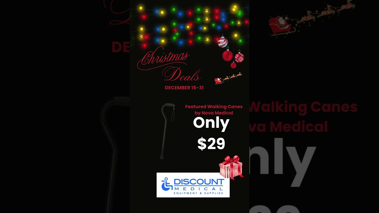 🌲✨ Unwrap the Joy of Mobility this Christmas with Discount Medical! 🎁12.7
