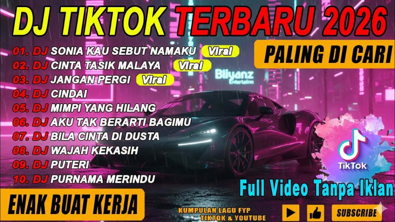 DJ TIKTOK TERBARU 2025 SLOW BASS DJ SONIA KAU SEBUT NAMAKU DJ MALAYSIA VIRAL TANPA IKLAN