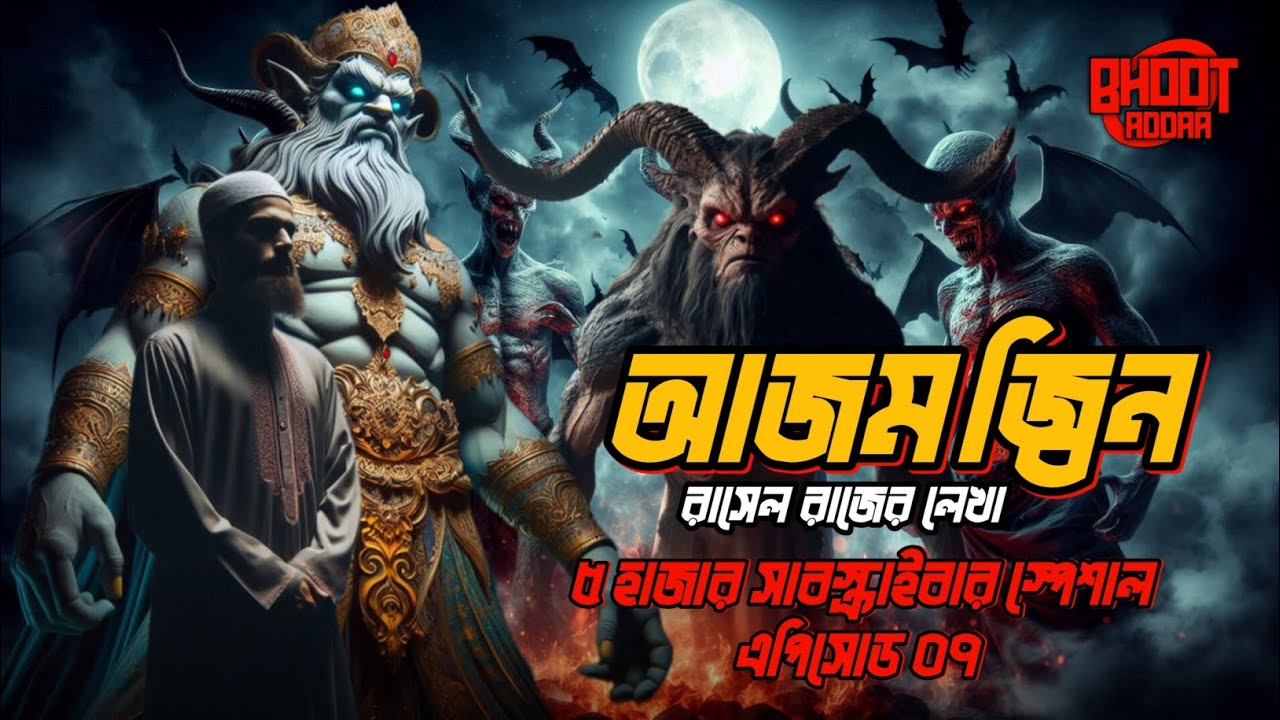 আজম জ্বীন | স্পেশাল এপিসোড ০৭ | রাসেল রাজের লেখা #bhoot @BhootAddaaBD