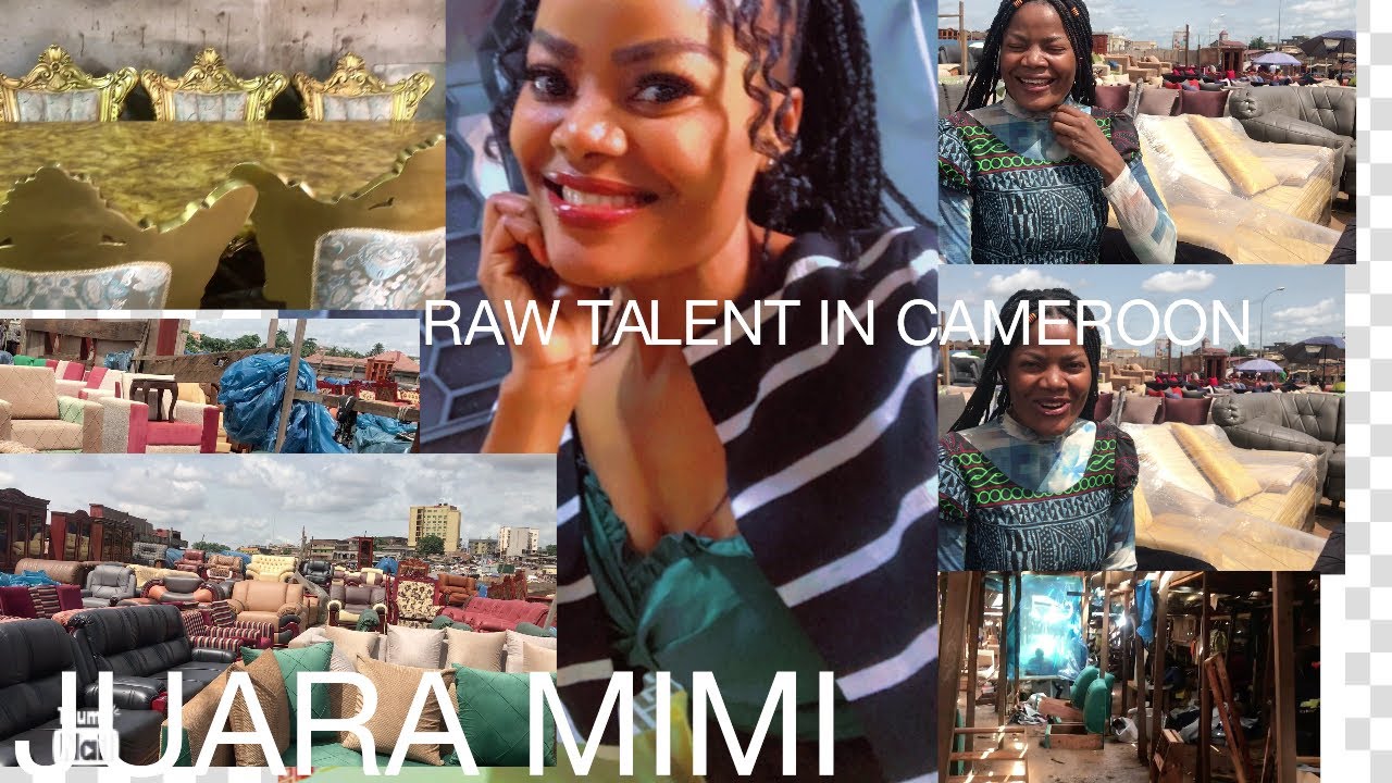 Raw Talent in Cameroon /Local furniture workshops that produces super cute chairs/sofas