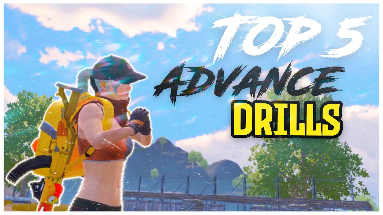 TOP 5 ADVANCE DRILLS That will IMPROVE Your Aim & Reflexes | PUBG MOBILE