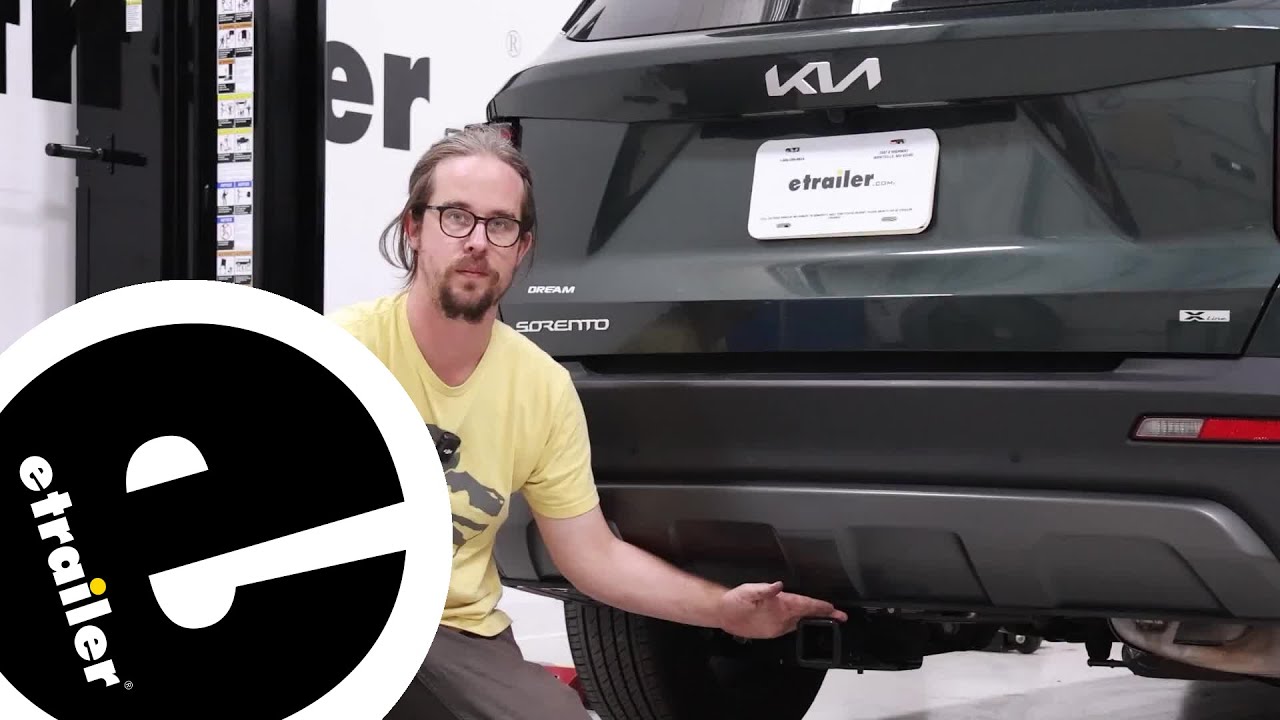 etrailer | Easily Install Your TowSmart Class III Trailer Hitch - 2023 Kia Sorento