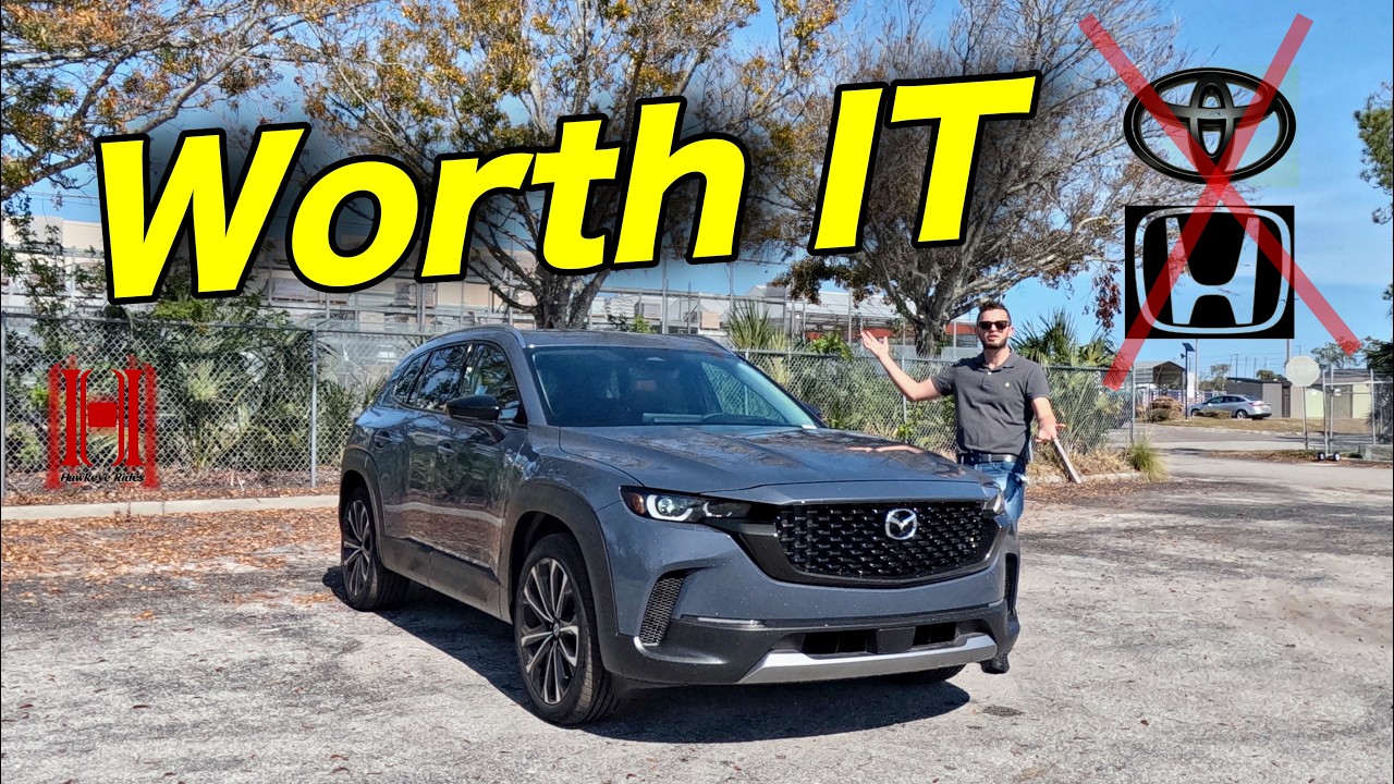 Mazda CX-50 Turbo Premium 2025 года: стоит ли оно своих денег? Полные характеристики и тест-драйв