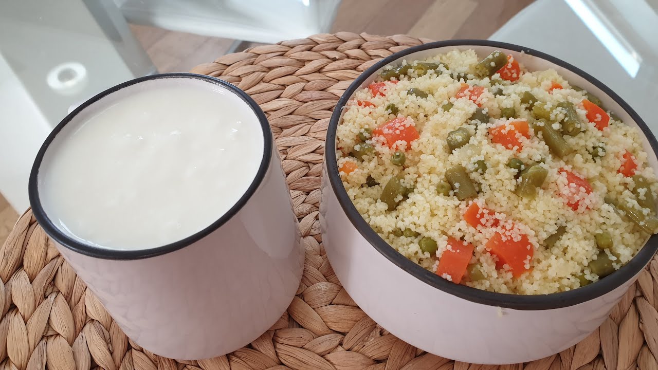 couscous afourou /                               كسكس أفورو أوطعام بالخضر على البخار