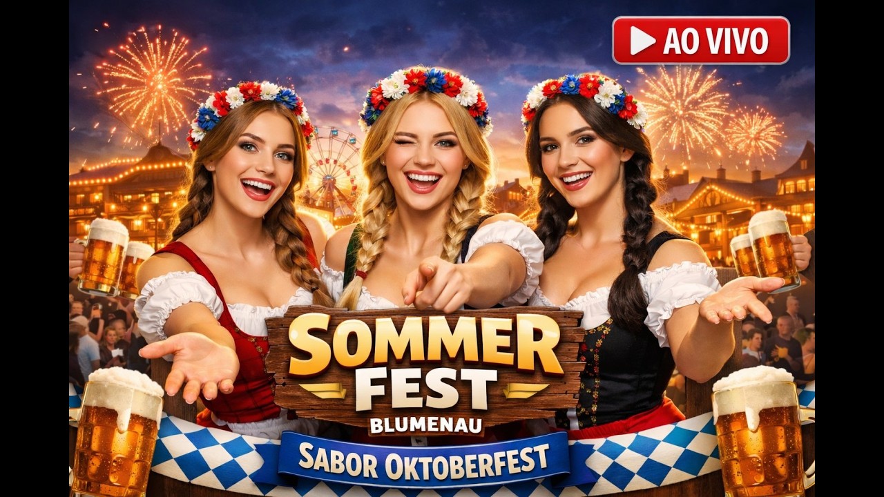 AO VIVO SABOR OKTOBERFEST NA SOMMER FEST BLUMENAU 2026