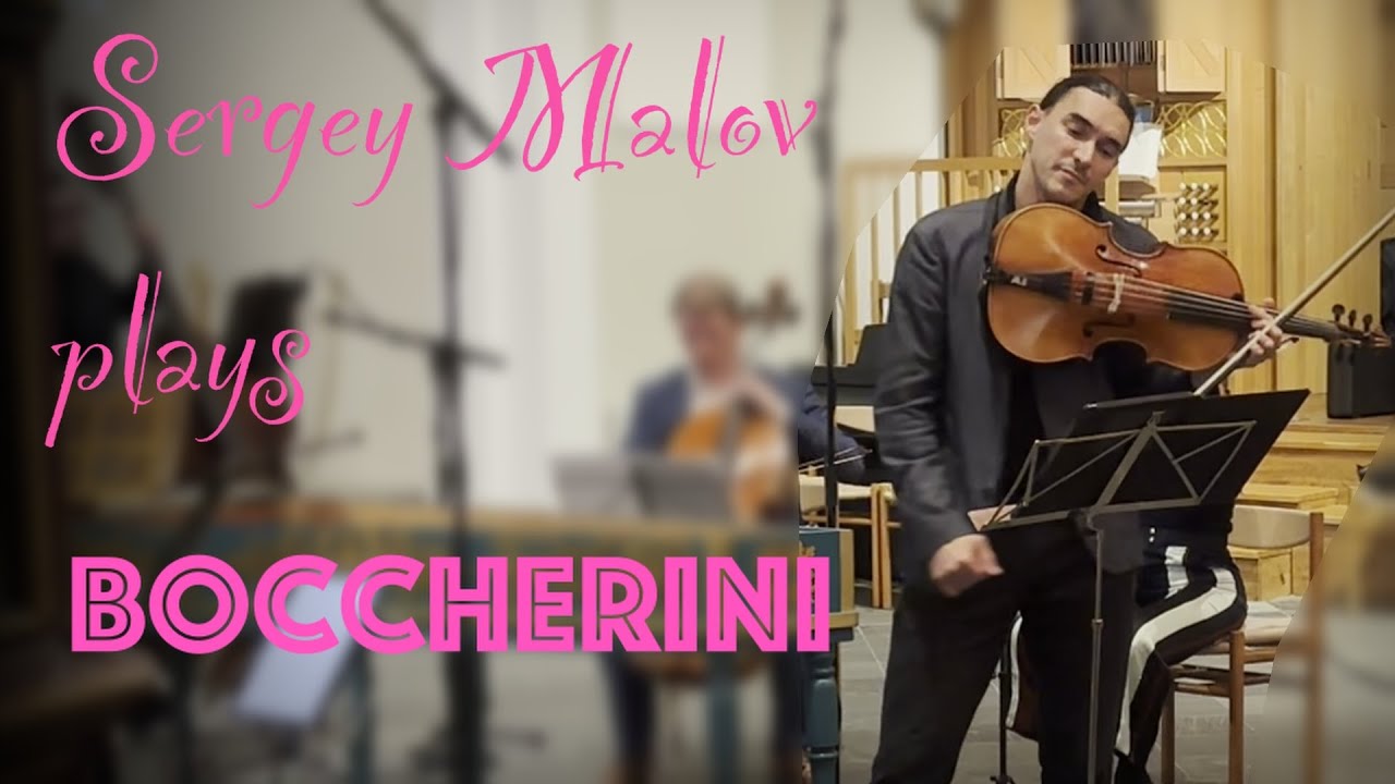 Sergey Malov plays Boccherini on Violoncello da Spalla Concerto in D Skalholt