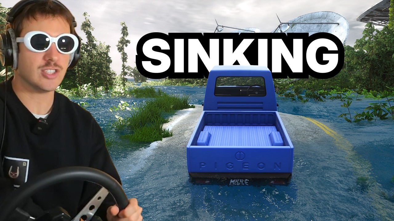 Эта карта BeamNG тонет.