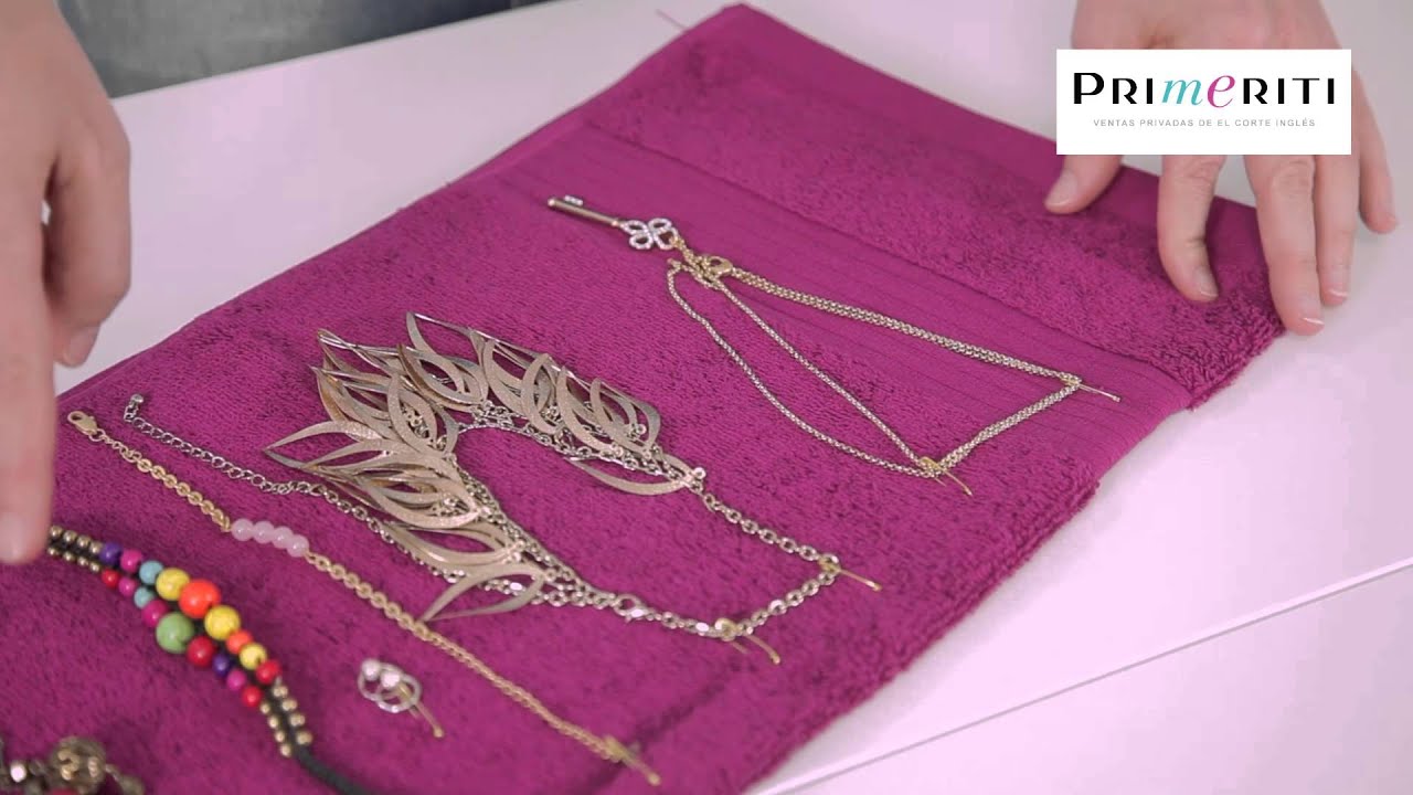 DIY: porta-joyas para viajar