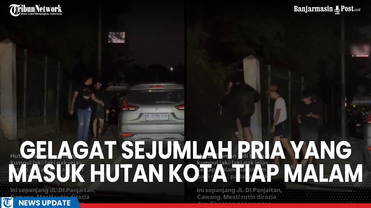 Viral Gelagat Mencurigakan Sejumlah Pria Masuk Hutan Kota Tiap Malam, Temuan Pemkot Bikin Kaget