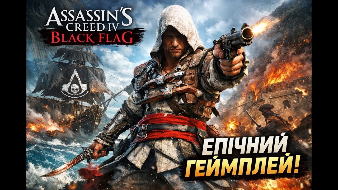 Assassin’s Creed 4 Black Flag  Stealth Combat on Tropical Islands — Початок піратської історії