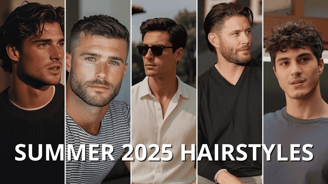 8 Men&rsquo;s Hairstyles for Summer 2025 | Low-Maintenance Cuts to Look Good Without Trying