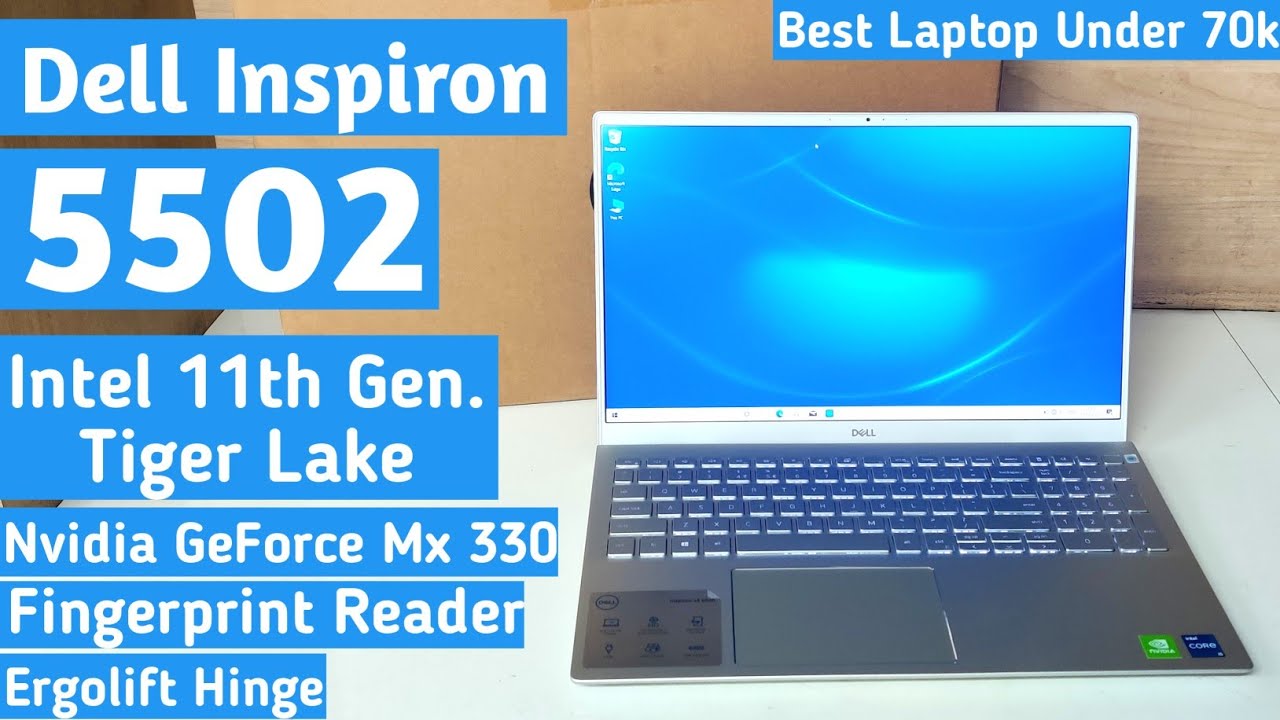 Dell Inspiron 15 5502 [2021] Core i5 11th Gen/8gbRam/512gbSsd/15.6Fhd/ NVIDIA MX330 /Win10+office