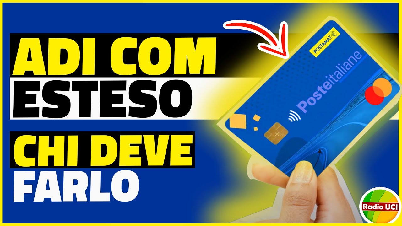Modello ADI COM ESTESO: che significa, chi deve farlo, come compilarlo