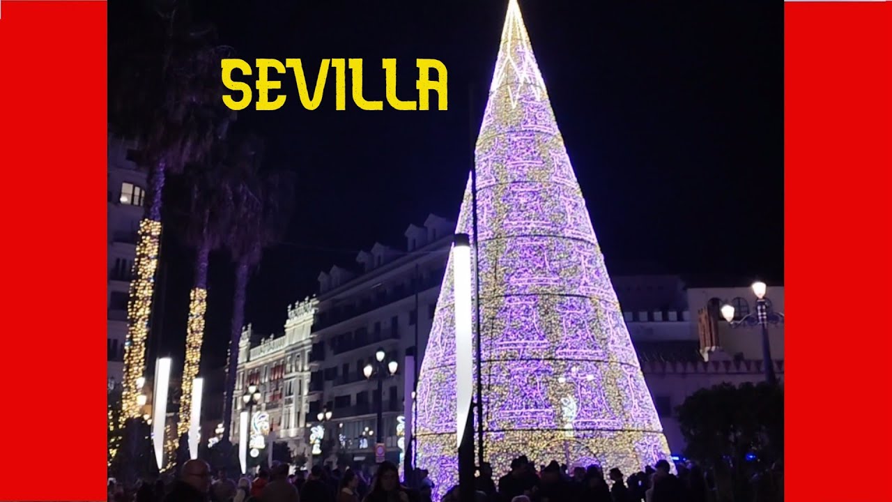 🇪🇸SEVILLA EN NAVIDAD (12/2024): Luces, Magia y Paseo por el Corazón de Andalucía
