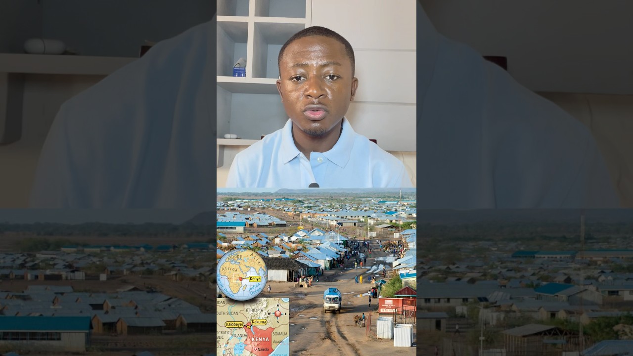 Crise no campo de refugiados em Quênia 🇰🇪 