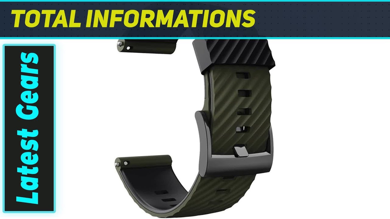 Suunto 7/9 Soft Silicone Sports Watchband: The Ultimate Comfort Upgrade