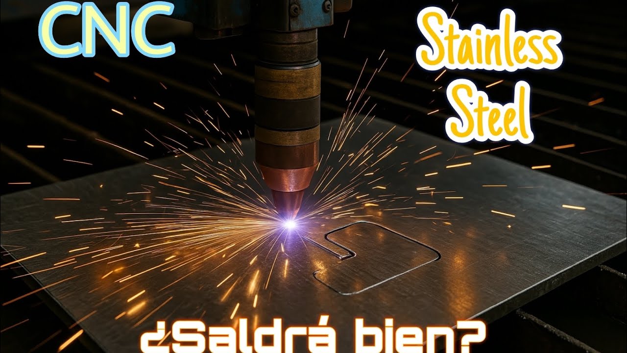 Corte de Acero inoxidable con Plasma #acero #stainlesssteel #cnc #oxicorte #plasmacut #welding