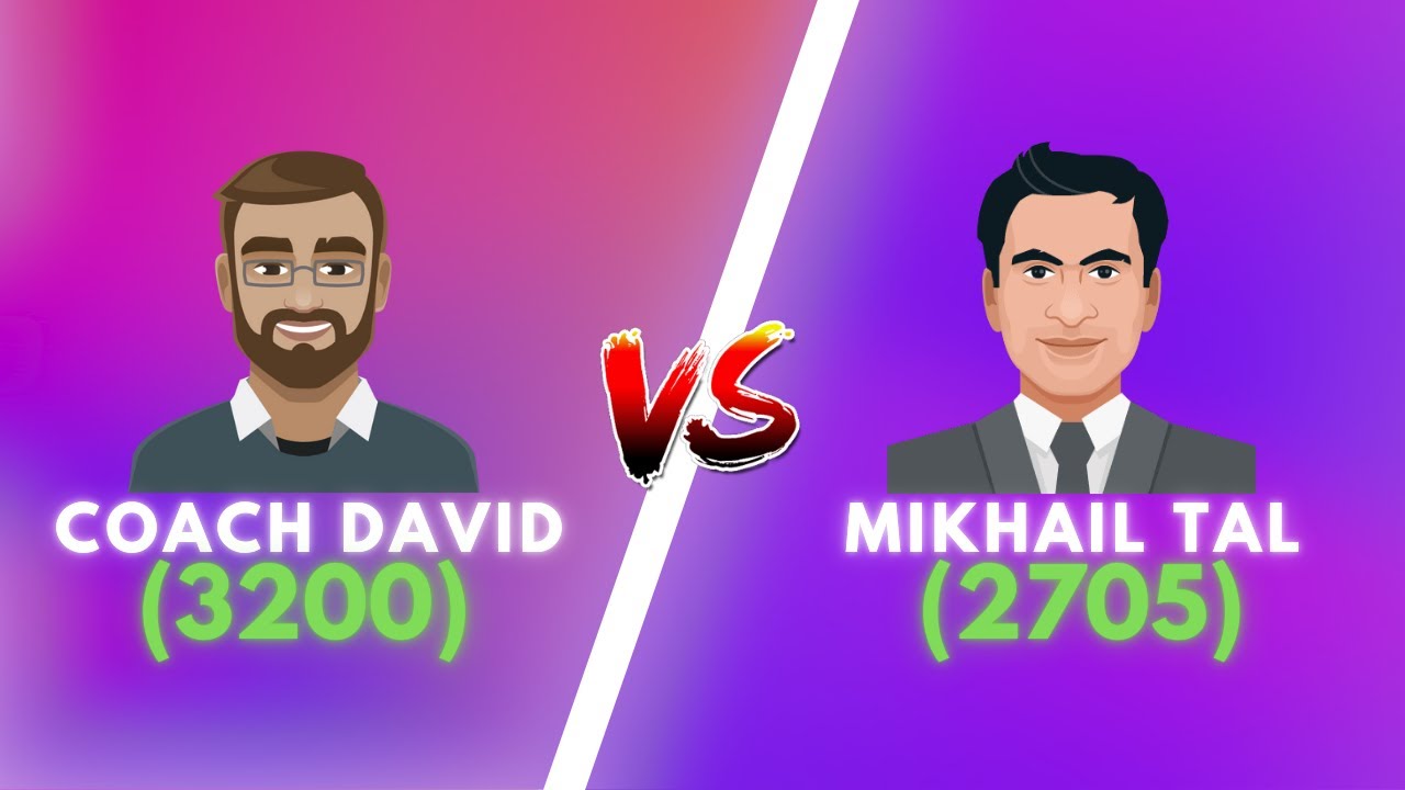 Coach David vs Tal but endgame was very long...