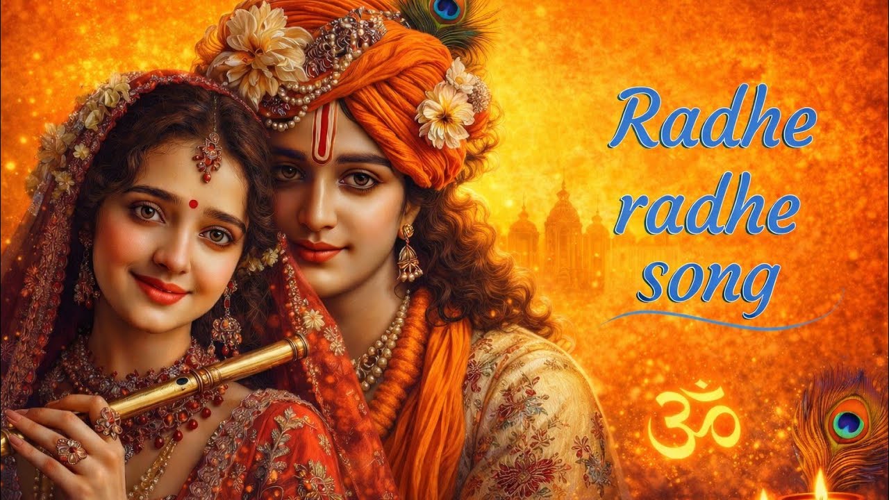 Radhe Radhe Song 💗 | मधुर कृष्ण भजन | मन को शांति देने वाला