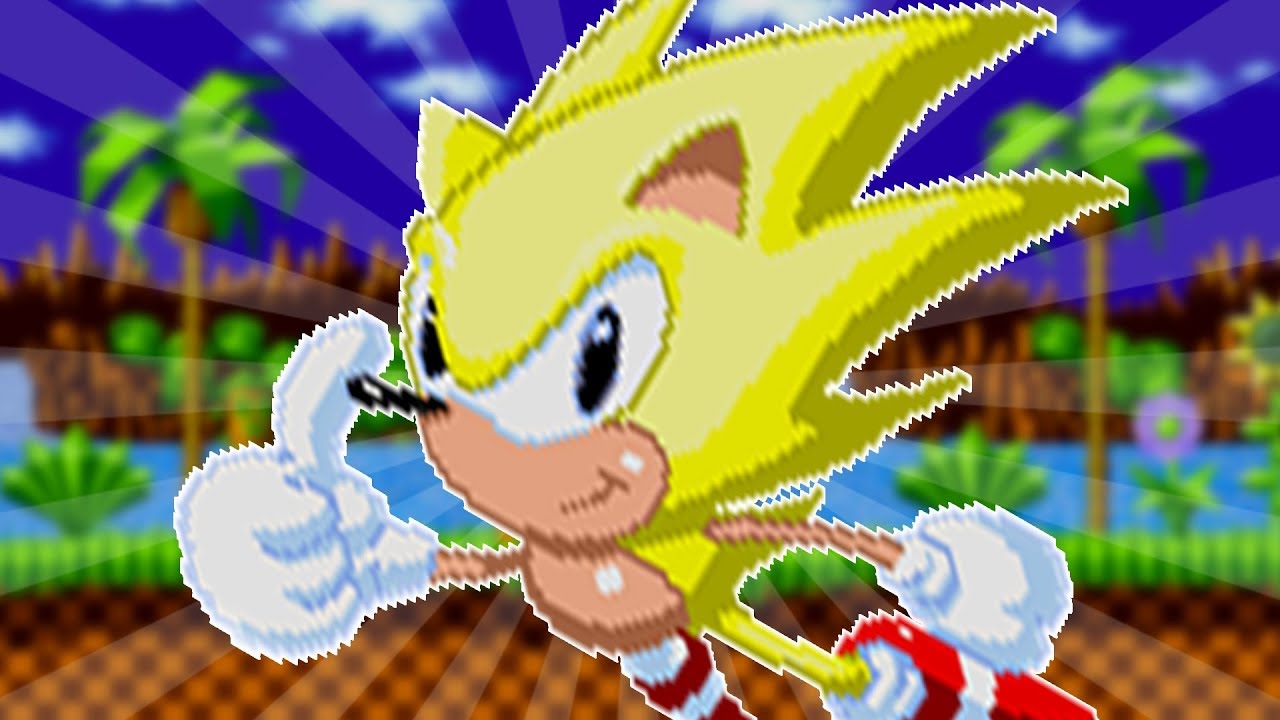 Sonic Mania - FULL GAME As Super Sonic! [No Deaths]