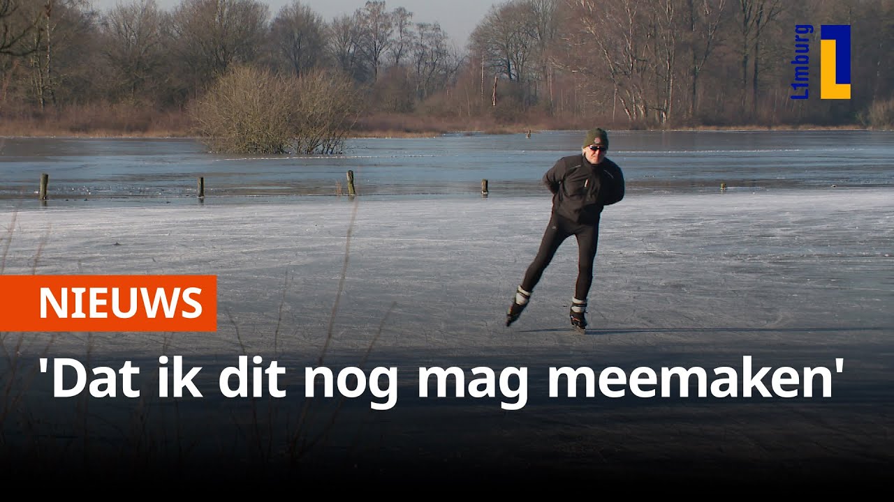 Pure nostalgie voor fanatieke natuurschaatsers⛸️ | 1Limburg