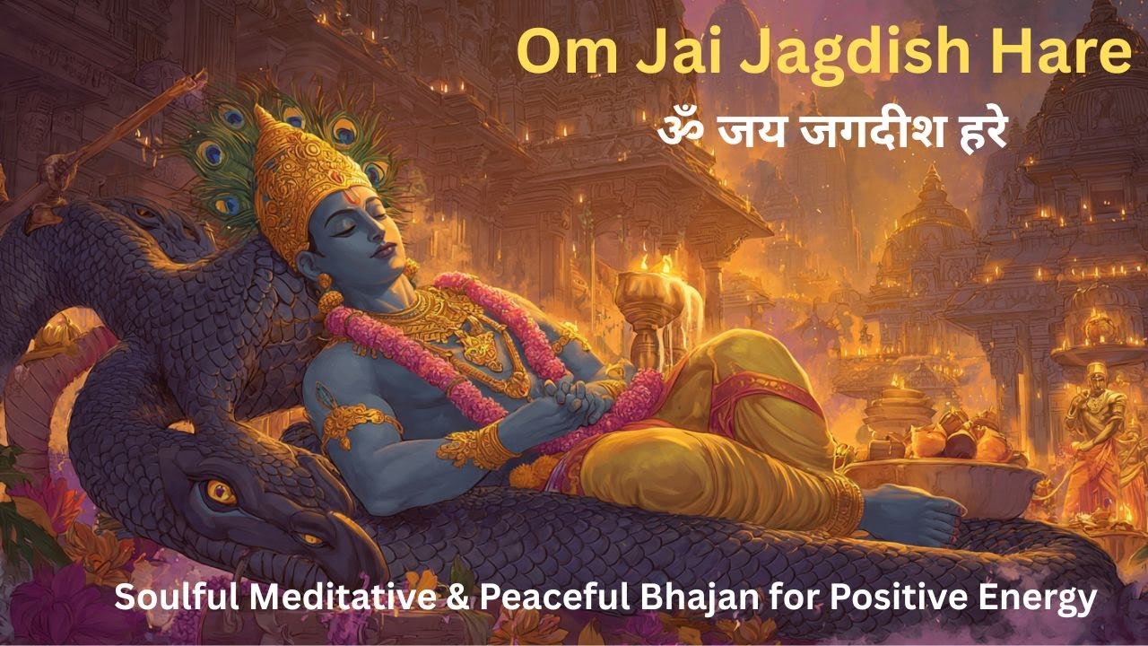 Om Jai Jagdish Hare | ॐ जय जगदीश हरे | Soulful Meditative & Peaceful Bhajan for Positive Energy