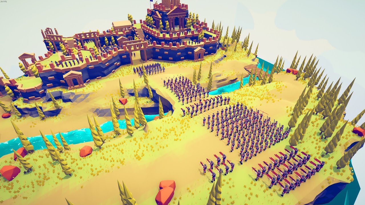 CAN 250x EMPIRE ARMY SAVE QUEEN? - Totally Accurate Battle Simulator TABS