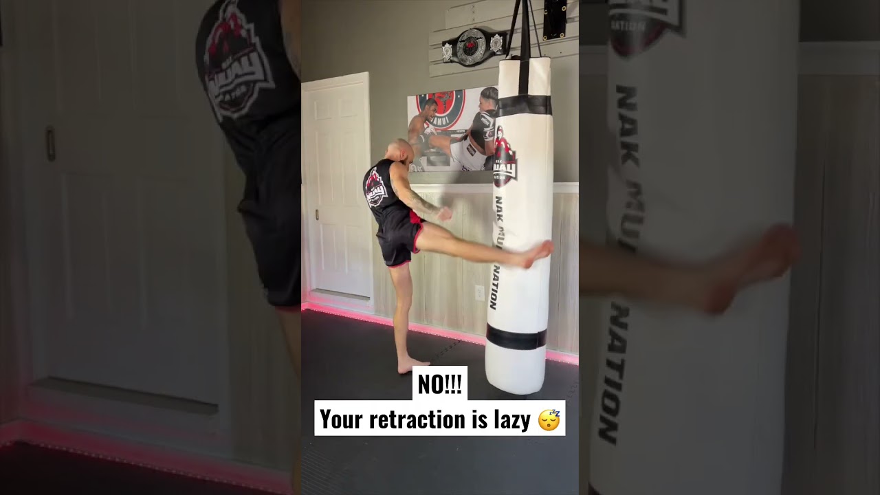 How to throw a perfect muay thai kick 🥊 #shorts