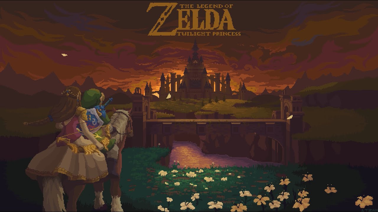 ZELDA TWILIGHT PRINCESS MUSIC RELAXING/STUDYING/WORKING/SLEEPING - TIMESTAMPS - 4K LIVE BACKGROUND