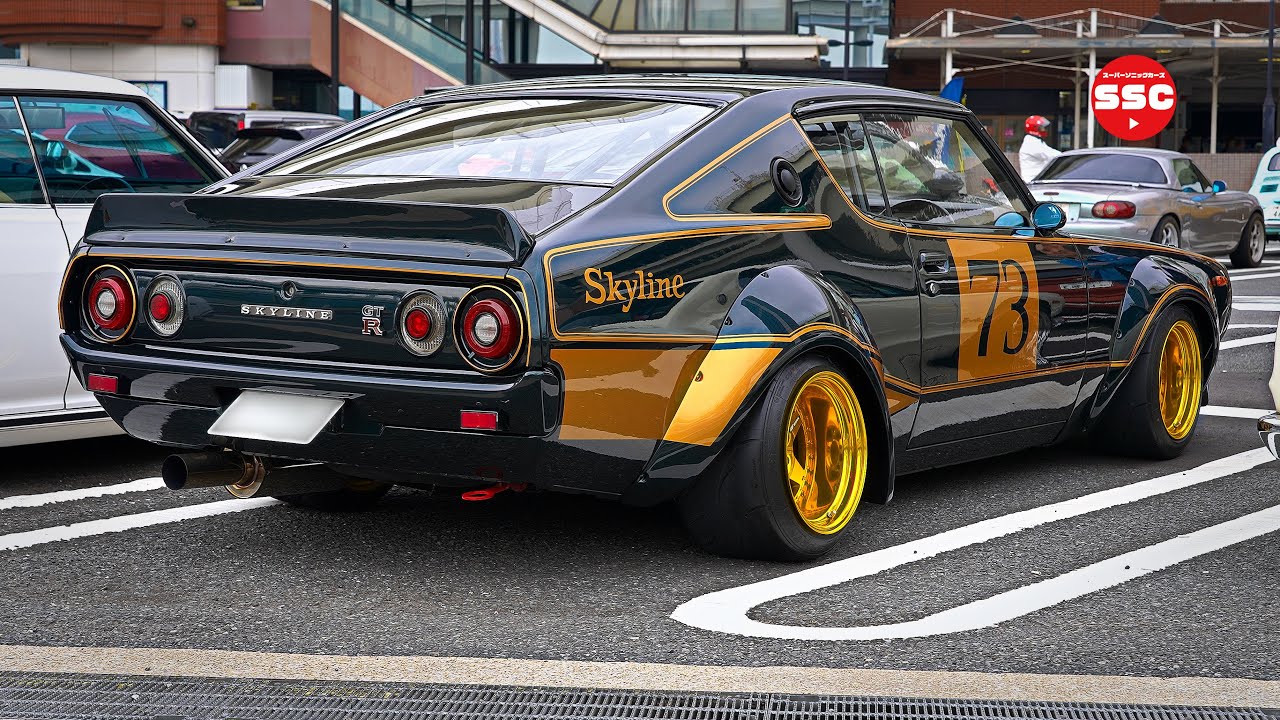 【旧車】雨降る前に帰りましょ！  大黒PA  絶版車 ネオクラシック JDM