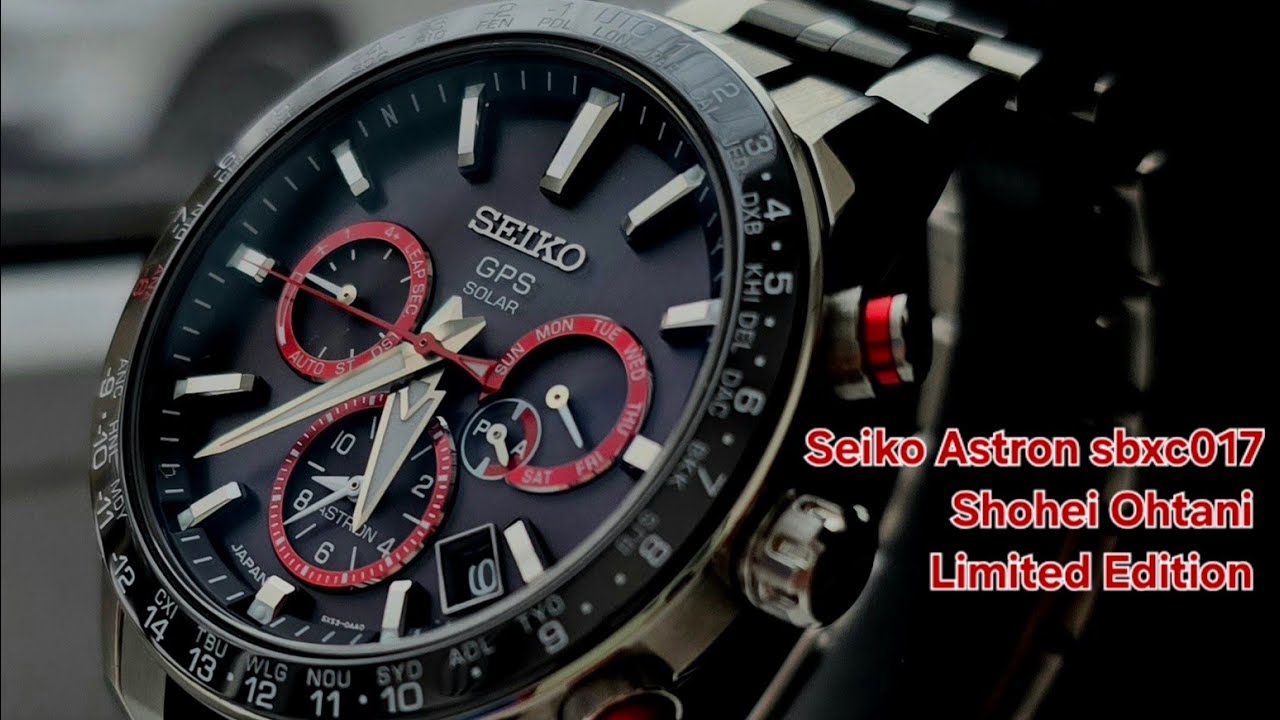 Seiko Astron sbxc017 Shohei Ohtani Limited Edition 