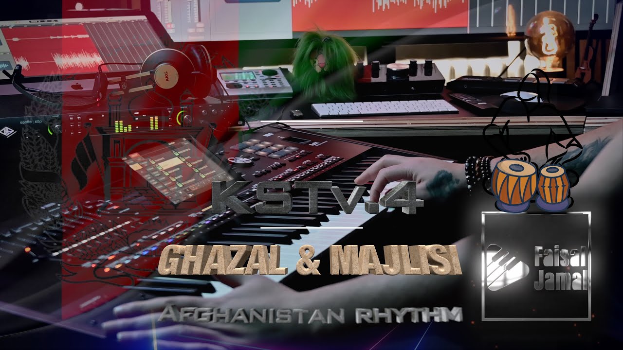 Afghan Pa5X KST V.4 | Tabla Taals , Ghazal & Majlisi | Afghanistan rhythm - Fjstudio