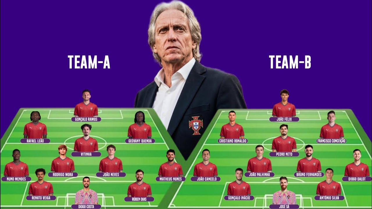 JORGE JESUS DREAM XI PORTUGAL LINEUPS | RUMOURS 2026 | NEW HEAD COACH