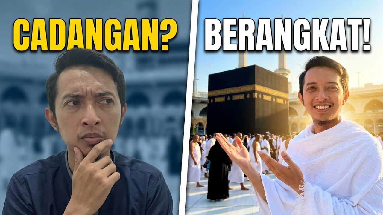 🕋 JAMAAH HAJI CADANGAN BERANGKAT TAHUN INI ❓ FAHAMI INI AGAR ANDA MENGERTI SKEMA JAMAAH CADANGAN ‼️
