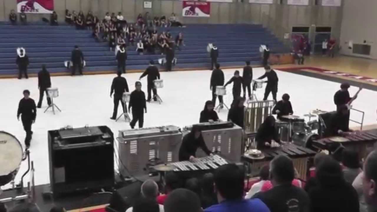 Golden Valley H.S. - Winter Percussion - 2nd Show, 2015 Season
