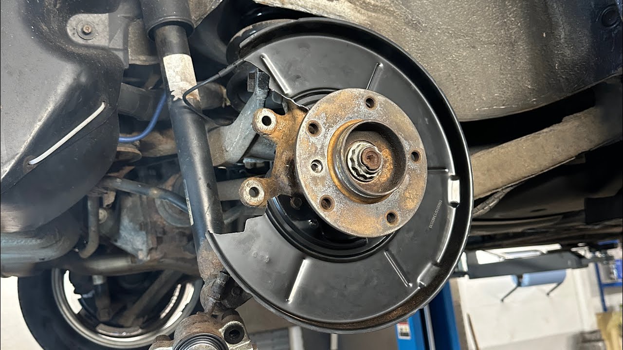 BMW E46 Ankerblech tauschen ohne Radlager auszubauen [Deutsch] [German] [OneStepParts]