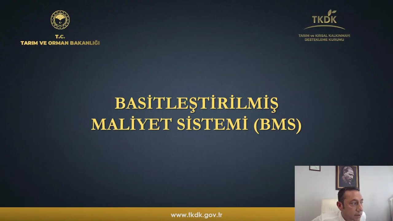 TKDK Basitleştirilmiş Maliyet Sistemi Eğitimi - 03.10.2024
