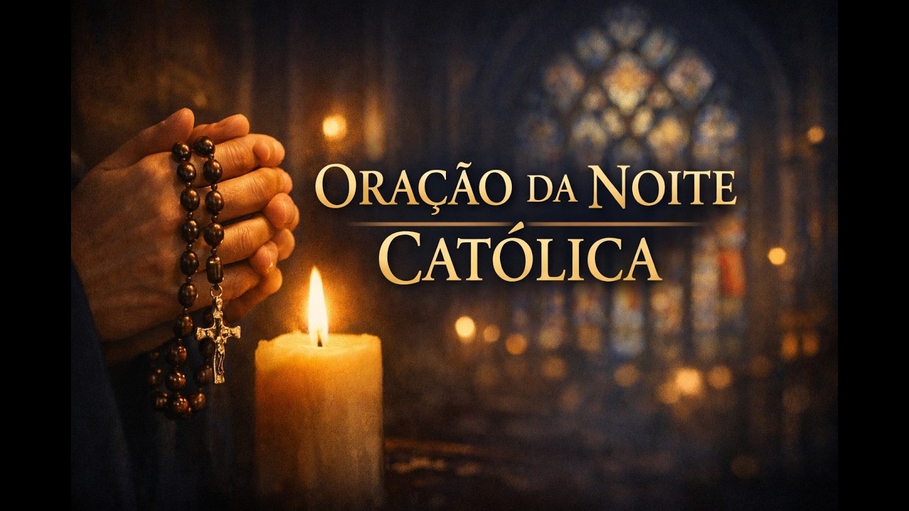 Oração da Noite Católica | Entregue suas preocupações a Deus e durma em paz