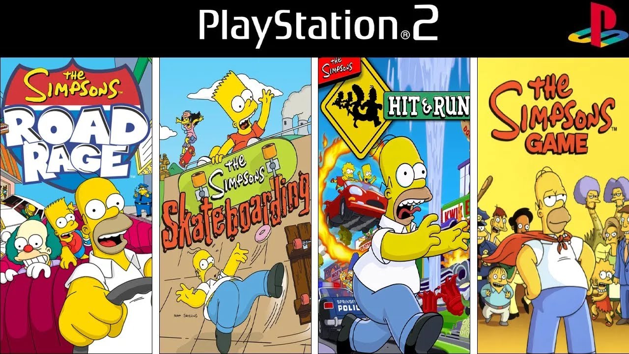 The Simpsons Games for PS2