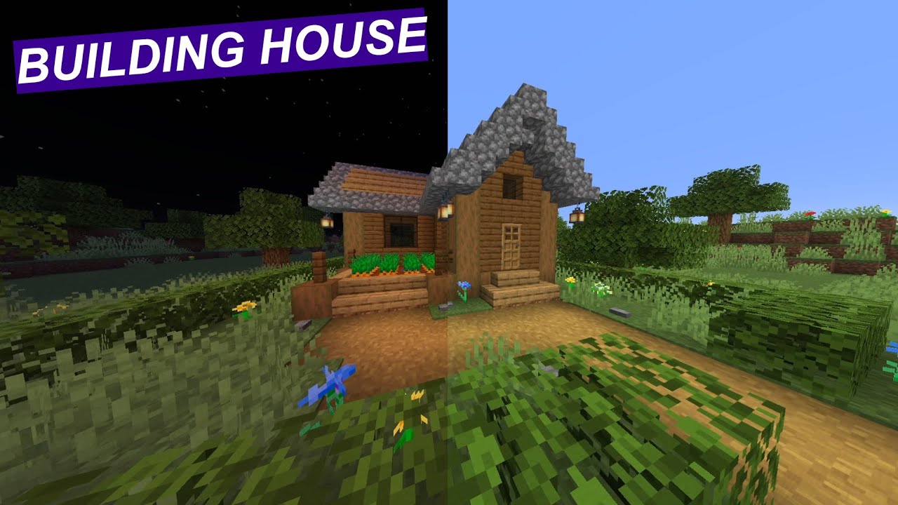 Simple House Tutorial in Minecraft