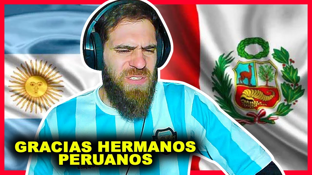 🇵🇪❤️🇦🇷 PERÚ AYUDA a ARGENTINA EN LAS MALVINAS 😭 [ REACCIÓN Mark Miranda ]
