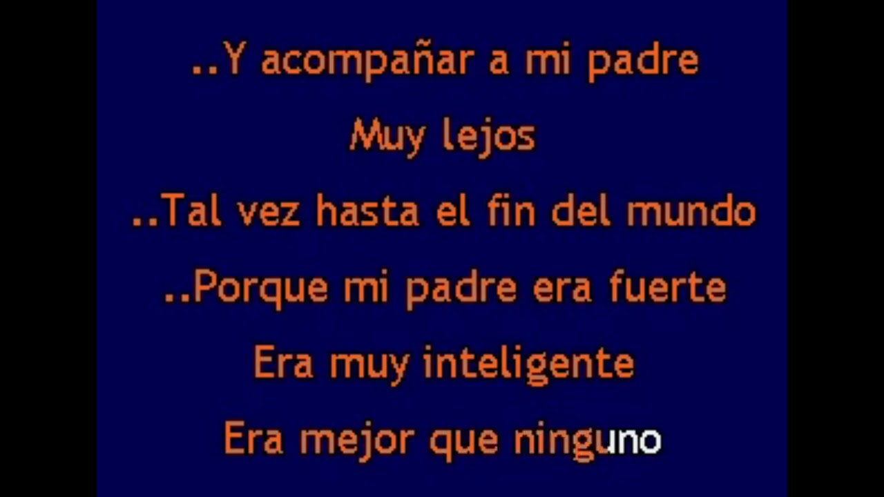 cuando queria ser grande karaoke tono bajo