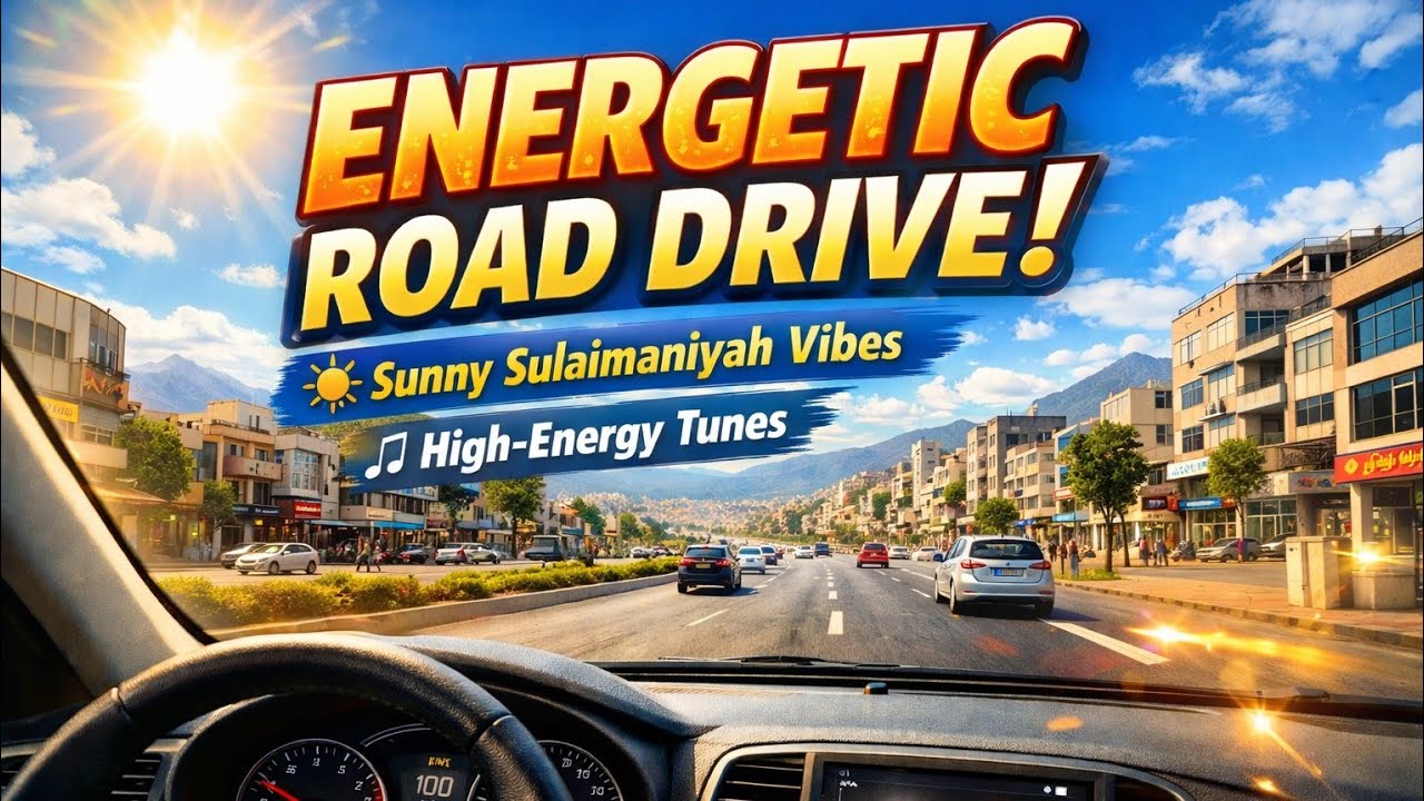 High-Energy Drive in Sulaymaniyah – Kurdistan on a Perfect Day ☀️